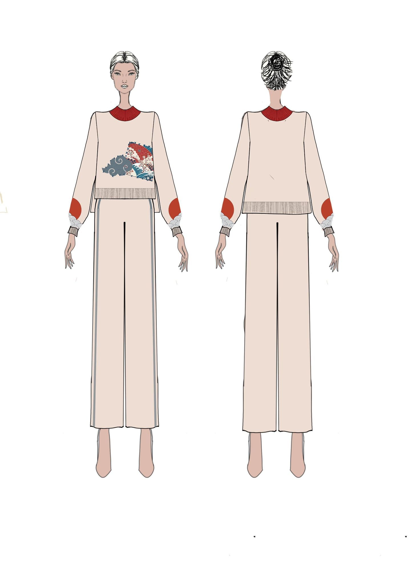 Serene Skies Lounge Set