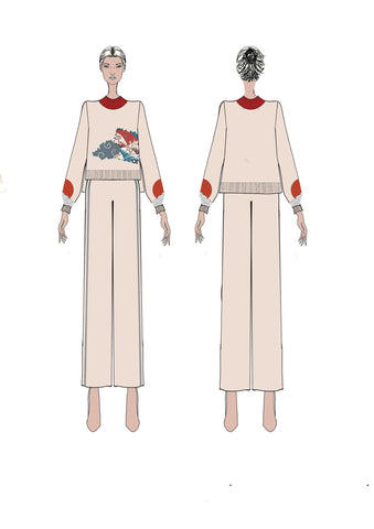 Serene Skies Lounge Set