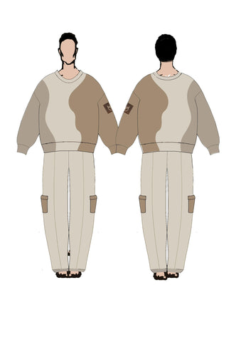 Abstract Earth Tracksuit